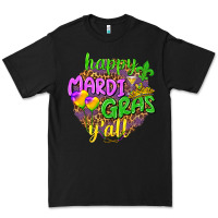 Black Love Mardi Gras Y'all Premium Tee - HowdyJamesFarm