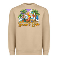 Mushroom sunset love Heavyweight Sweatshirt - BarkalooDesign