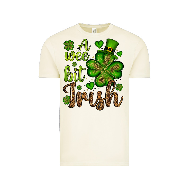 St. Patrick's A Wee Bit Irish Vintage Tee by OliviaCreatesArt | Teevron