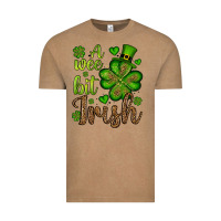 Vintage Coffee St. Patrick's A wee bit irish Vintage Tee - OliviaCreatesArt