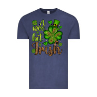 Vintage Denim St. Patrick's A wee bit irish Vintage Tee - OliviaCreatesArt