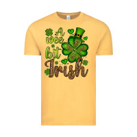 Vintage Mustard St. Patrick's A wee bit irish Vintage Tee - OliviaCreatesArt
