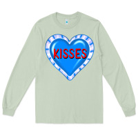 Matcha valentine's day hearts Long Sleeve Tee - FaDigitalArtStudio