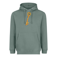 Sage love key Heavyweight Hoodie - AdoDesignShop