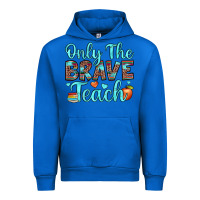 Cobalt only the brave teach Urban Hoodie - JahusDesignShop