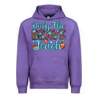 Tulip only the brave teach Urban Hoodie - JahusDesignShop