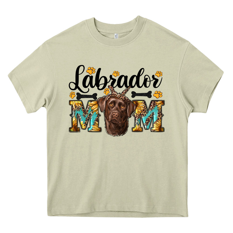Western Labrador Mom Heavy Core Tee by RanaPortraitStore | Teevron