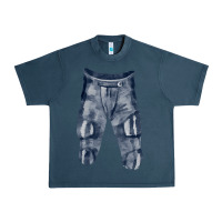 Midnight Navy football padded pant fa element Urban Heavy Tee - FaDigitalArtStudio