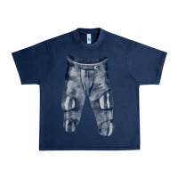 Navy football padded pant fa element Urban Heavy Tee - FaDigitalArtStudio