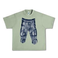 Oil Green football padded pant fa element Urban Heavy Tee - FaDigitalArtStudio
