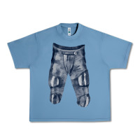 Pebble Blue football padded pant fa element Urban Heavy Tee - FaDigitalArtStudio