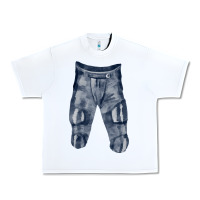White football padded pant fa element Urban Heavy Tee - FaDigitalArtStudio
