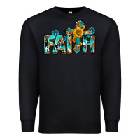Black faith with cross ado Premium Sweatshirt - AdoDesignShop