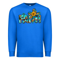 True Royal faith with cross ado Premium Sweatshirt - AdoDesignShop