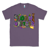 Lavender loan officer mardi gras cowgirl Classic Tee - CowGirlArtShop