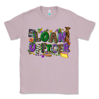 Lilac loan officer mardi gras cowgirl Classic Tee - CowGirlArtShop