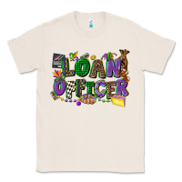 Natural loan officer mardi gras cowgirl Classic Tee - CowGirlArtShop