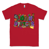 Red loan officer mardi gras cowgirl Classic Tee - CowGirlArtShop