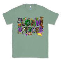 Sage loan officer mardi gras cowgirl Classic Tee - CowGirlArtShop