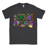 Smoke loan officer mardi gras cowgirl Classic Tee - CowGirlArtShop