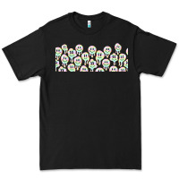 Black retro smiley faces Premium Tee - TumblerDesignByShophia