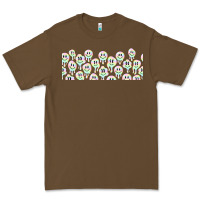 Cacao retro smiley faces Premium Tee - TumblerDesignByShophia