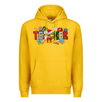 Lemon Christmas teacher Premium Hoodie - CowhideDigitalArt