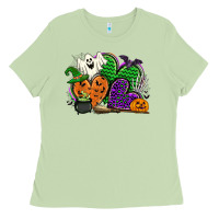 Matcha halloween heart Ladies Tee - CowGirlArtShop