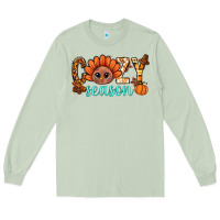 Matcha turkey cozy season thanksgiving bbs Long Sleeve Tee - BundleAndBundleShop