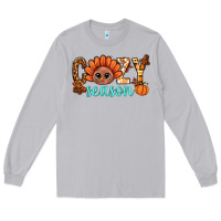 Turkey Cozy Season Thanksgiving Bbs Long Sleeve Tee | Teevron