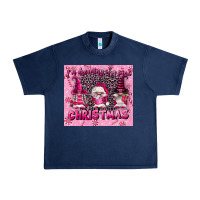 Navy i'm dreaming of a pink christmas Urban Heavy Tee - FaDigitalArtStudio