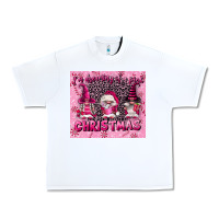 White i'm dreaming of a pink christmas Urban Heavy Tee - FaDigitalArtStudio