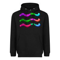 Black worm jelly Heavyweight Hoodie - AdoDesignShop