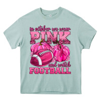 Arona In October We Wear Pink Watch Football Heavy Core Tee - texasbilliewilder