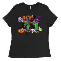 Black october 31 Ladies Tee - CowGirlArtShop