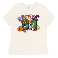 Bone october 31 Ladies Tee - CowGirlArtShop