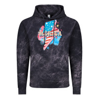 Cloud Black Merica leopard lightning bolt Vintage Hoodie - FaDigitalArtStudio