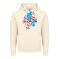 Vintage Artic Merica leopard lightning bolt Vintage Hoodie - FaDigitalArtStudio