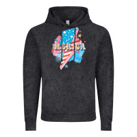 Vintage Black Merica leopard lightning bolt Vintage Hoodie - FaDigitalArtStudio