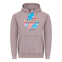 Vintage Zinc Merica leopard lightning bolt Vintage Hoodie - FaDigitalArtStudio