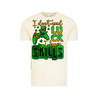 Vintage Arctic St. Patrick's I don't need luck i have skills Vintage Tee - OliviaCreatesArt