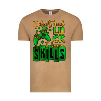 Vintage Camel St. Patrick's I don't need luck i have skills Vintage Tee - OliviaCreatesArt