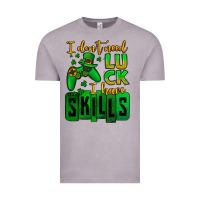 Vintage Zinc St. Patrick's I don't need luck i have skills Vintage Tee - OliviaCreatesArt