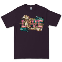 Plum Love Horse Premium Tee - HowdyJamesFarm