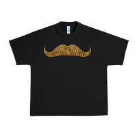 Black moustache fa element Urban Heavy Tee - FaDigitalArtStudio