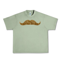 Oil Green moustache fa element Urban Heavy Tee - FaDigitalArtStudio