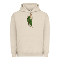 Pigment French Oak san judas1 Urban Hoodie - JahusDesignShop