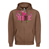 Chestnut walentine's day be mine Zipper Hoodie - BarkalooDesign