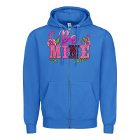 True Royal walentine's day be mine Zipper Hoodie - BarkalooDesign
