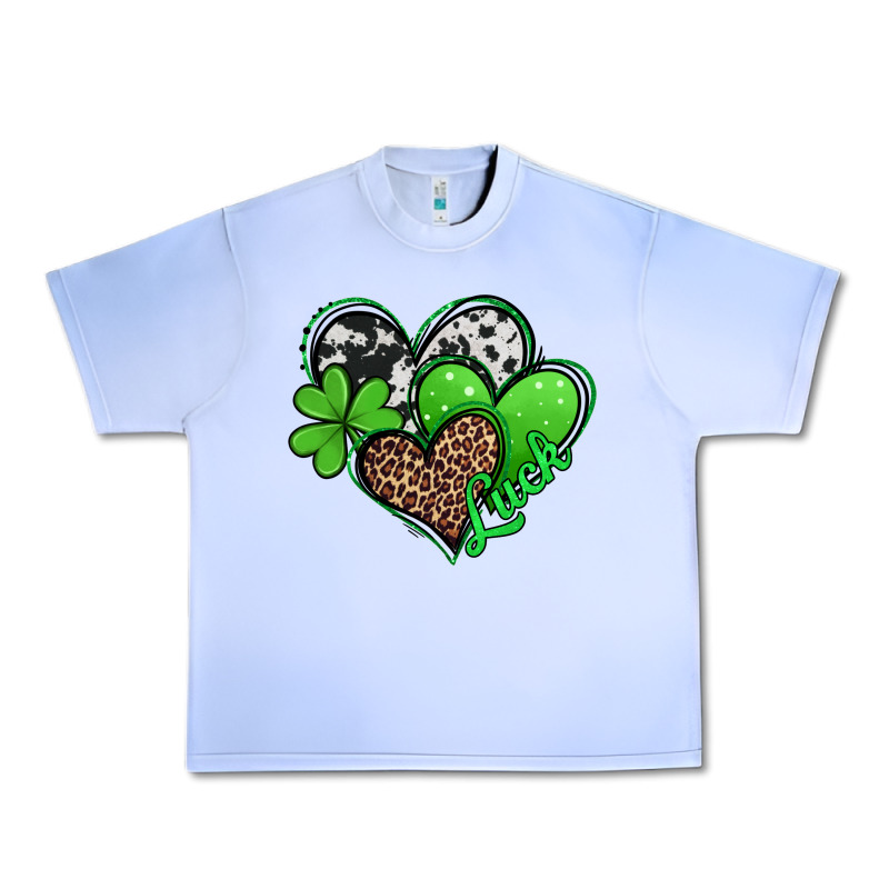 St Patricks Day Hearts Urban Heavy Tee by Jasminsmagicworld | Teevron